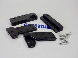 NCY ALUMINUM ADJUSTABLE SEAT KIT FOR HONDA RUCKUS SCOOTER *BLACK* - Picture 1 of 4