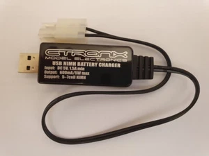 Etronix 600ma USB Charger for 6 to 8.4v (7.2v) NiMH Battery w/ Tamiya Connector - Picture 1 of 2
