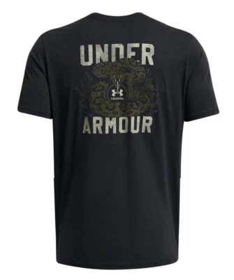Under Armour 1382996 UA Men's Freedom Mission Made Snake Cotton T-Shirt - Image 1 of 2