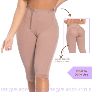 FAJA COLOMBIANA 09001 POWERNET BUTT LIFTER CAPRI LEVANTA COLA SHAPEWEAR DELIE - Picture 1 of 15
