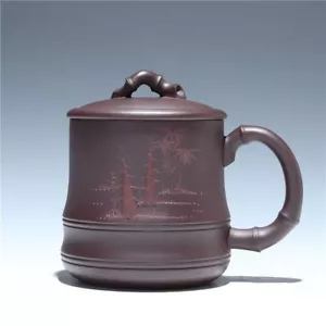 Taza de té de arcilla púrpura china Yixing Zisha de 520 ml taza de té con cubierta - Imagen 1 de 11