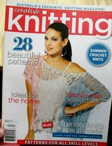 AUSTRALIAN KNITTING 28 BEAUTIFUL PATTERNS ISSUE 35 SUMMER - Picture 1 of 12