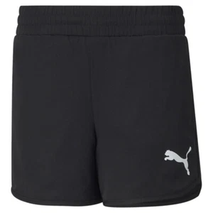 PUMA Active Shorts Girls Black Casual Athletic Bottoms 58700801 - Picture 1 of 2