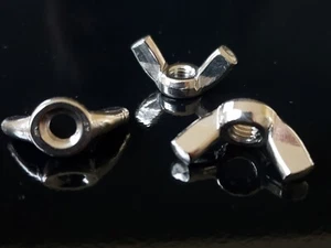 Flügelmuttern DIN 315 Edelstahl A2 V2A rostfrei M4 M5 M6 M8 M10 M12 TOP-Qualität - Bild 1 von 2