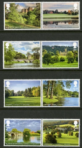 Great Britain   2016   Scott # 3531a-3537a    Mint Never Hinged Pair Set Cover