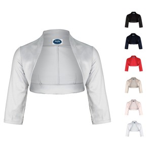 bolero jacke festlich creme