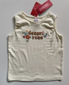 Gymboree Summer Safari Desert Rose Tank Top Sleeveless Girl's Size 4 NWT - Picture 1 of 2
