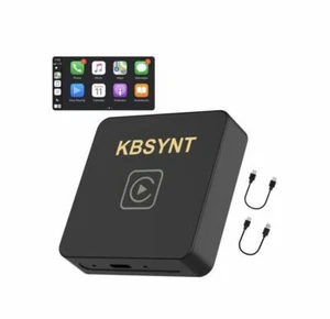 Carplay Wireless Adapter for Apple, 2024 Upgrade Stable Fast Connection for - Picture 1 of 1