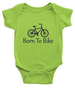 Ride Bikes Toddler Kids Tee Youth Tshirt Infant Baby Bodysuit Gift Born To Bike