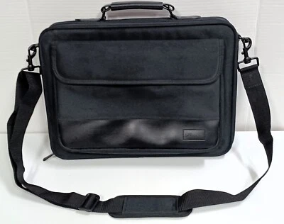 Targus Laptop Black Bag Organizer Briefcase Handbag Carry On Shoulder Strap - Image 1 of 4