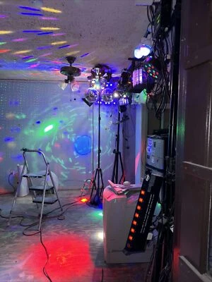 dj laser party lights disco Lot - Image 1 of 4