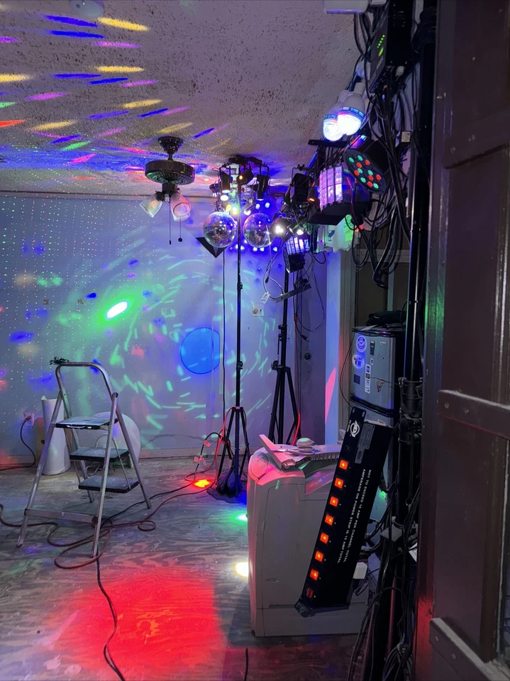 dj laser party lights disco Lot - Image 1 of 4