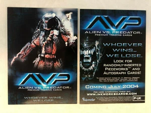 CHEAP PROMO CARD: ALIEN VS PREDATOR Inkworks 2004 #P-UK - Picture 1 of 2