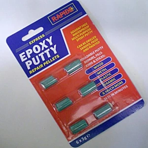 Epoxy Resin Weld Metal Putty Exhaust Liquid Radiator or Sump Pipe Repairs Spares - Picture 1 of 4