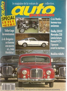 AUTO PASSION 65 HOTCHKISS GREGOIRE BELLASI F1 1970 TALBOT LAGO SPORT 2500 1955 - Bild 1 von 2