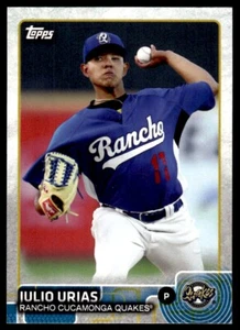 2015 TOPPS PRO DEBUT RC JULIO URIAS R21 - Picture 1 of 2