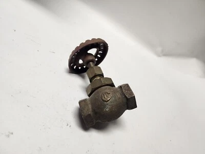Vintage N.O.S. Marked CB Rising Stem Globe Valve 1/2" Industrial/Steampunk - Image 1 of 4