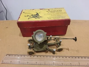 1930s Britains No. 1718 Anti-aircraft Units Searchlight on Mobile Chassis Boxed - Picture 1 of 8