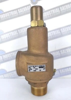 AQUATROL INC. - #79 Brass Relief Valve, 1-1/2" x 1-1/2", 693lbs per hour (NEW) - Image 1 of 4