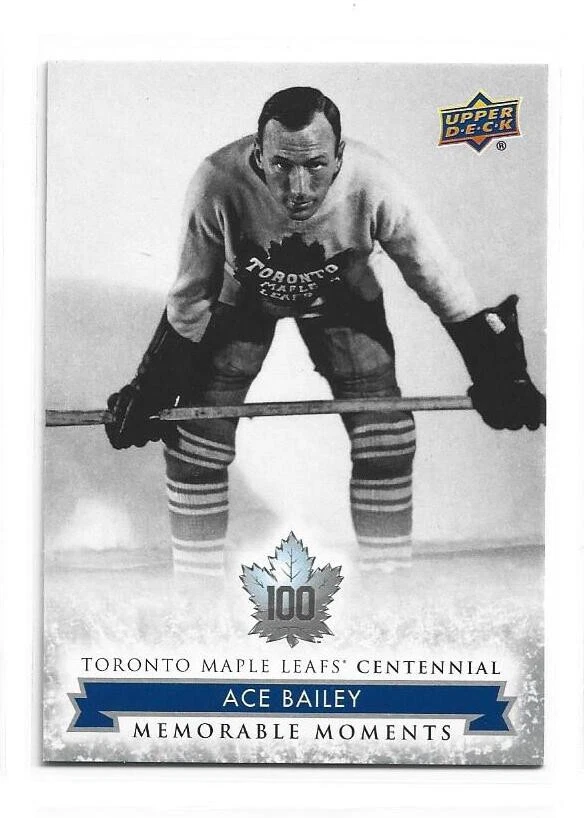 2017 Upper Deck Toronto Maple Leafs Centennial Ace Bailey #169 - Image 1 of 1