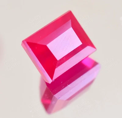 Natural Flawless Blood Red Ruby 7.40 Ct CERTIFIED Mozambique Rare Loose Gemstone - Image 1 of 4