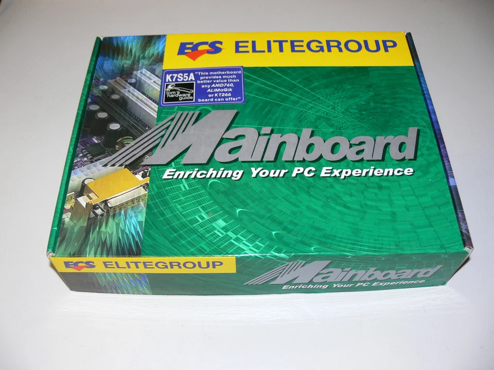 Elitegroup K7S5A Motherboard AMD Socket A/462 Neu - Image 1 of 4