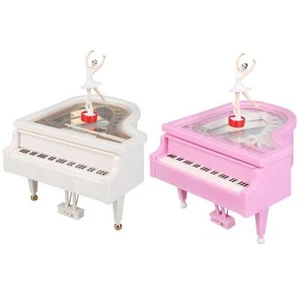 Dancing Ballerina Elegant Music Box Creative Household Mini Ornaments Home Decor - Picture 1 of 18
