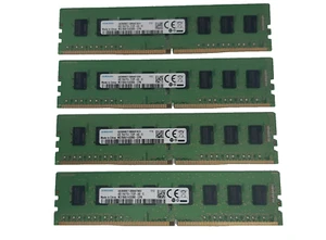 4 pcs Samsung 4GB 1RX8 PC4-2133P-UA1-10 RAM Memory - Picture 1 of 1