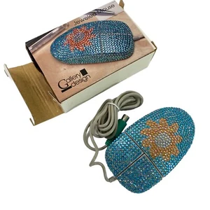 Mouse Computer Jeweled PS/2 Strass Cristallo Vintage Design Galleria Dillard - Foto 1 di 5