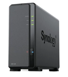 Synology DiskStation DS124 NAS/storage server Desktop Ethernet LAN RTD1619B - Afbeelding 1 van 1