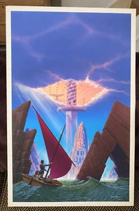 Michael Moorcock ORIGINAL Cover Artwork by Mark Salwowski - Picture 1 of 2