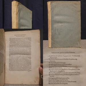 De Mysteriis Aegyptiorum and More 1497 ~ First Aldine Iamblichus ~ Occult - Picture 1 of 17