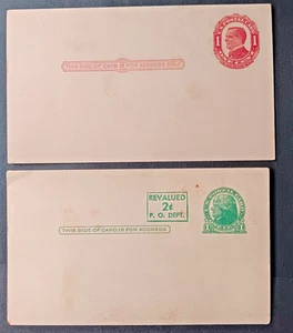 2 U.S. un-used postcards Stock #770 - Picture 1 of 2