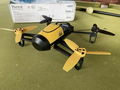 Parrot Bebop Drone, Yellow, Please Check Description - Image 1 of 4