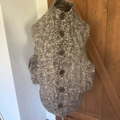 Suéter Cárdigan Junya Watanabe Comme Des Garcons Mezcla Mohair Calibre Bajo Talla Pequeña Foto 1 de 4