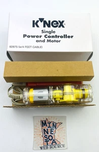 NUEVO Paquete de alimentación atado motor Knex cable largo amarillo K'nex pieza de repuesto - Imagen 1 de 6