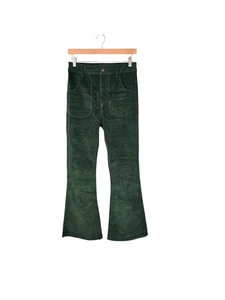 Hammies Damen Cord Glockenhose in Waldgrün Gr. 26 70er Retro - Bild 1 von 15