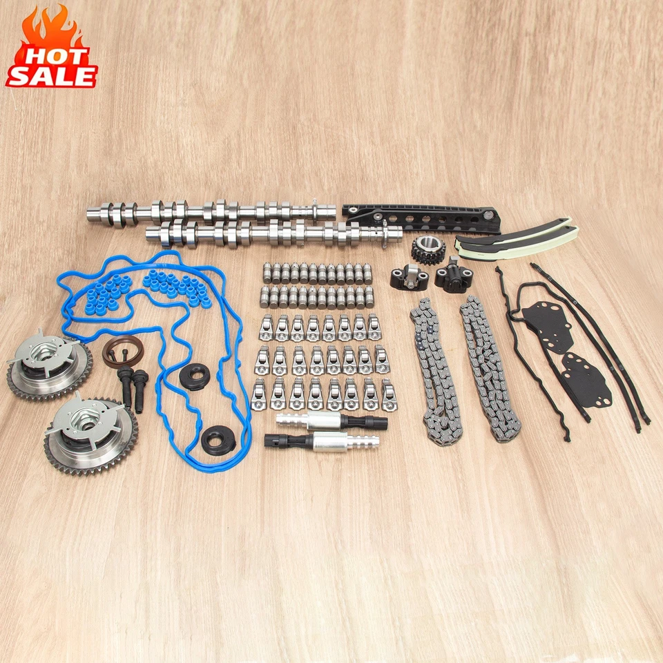 Kit de cadena de distribución elevadores de levas brazos basculantes para Ford F150 F350 Lincoln 5,4 L 3 V Foto 1 de 4