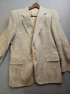 Savile Row Blazer Sport Coat 2 Button Dress Casual Jacket Made Poland Size R40 - Image 1 of 4