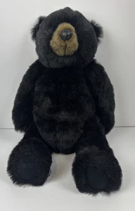Peluche zampe pesate orso nero medio 22" Ditz Designs di gallina. - Foto 1 di 14