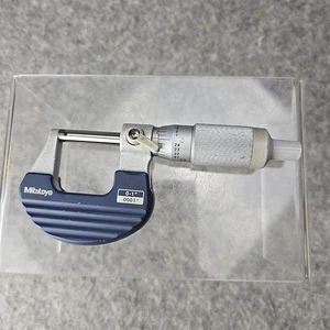Mitutoyo 102-717 Micrometer, 0-1" Range, .0001" Graduation - Picture 1 of 6