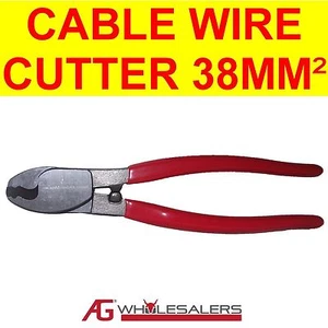 CABLE WIRE CUTTER UP TO 38MM² SUIT COPPER & ALUMINIUM CABLE WIRE - Picture 1 of 3