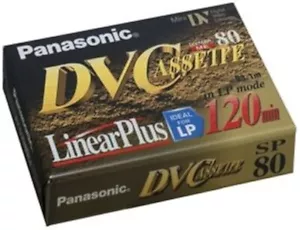 Panasonic Mini DV/DVC Linear Plus 80 Minute Camcorder Cassette/Tape VERY RARE!!? - Picture 1 of 1