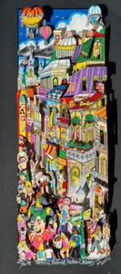 Charles Fazzino 3D Return, Rebuild, ReNew Orleans New Hand Signed PR Marti Gras - Picture 1 of 20