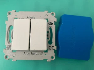 Double Bouton poussoir alombard alvais ALB81083 - Foto 1 di 1