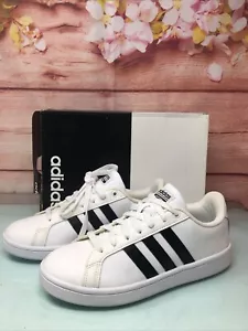 NEW Adidas CF Advantage AW4287 White/Black Men size 8.5 Shoes Sneaker - Picture 1 of 7