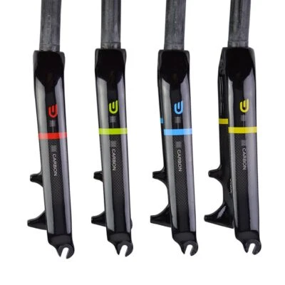 Carbon Fiber Fork 20" Disc Brake Folding Bike BMX Opening 74/100MM 28.6mm Forks - Image 1 of 4