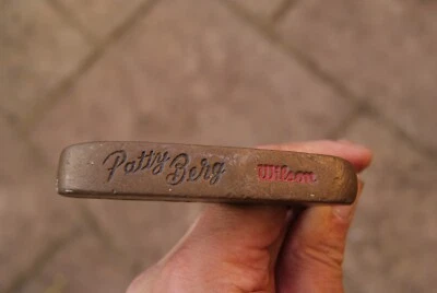 U WILSON Patty Berg Bronze Vintage Women Putter 34" New Golf Pride Grip - Image 1 of 4