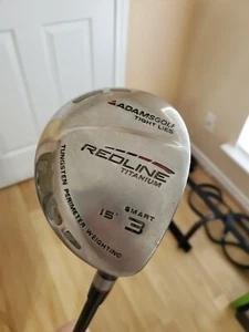 Adams Golf Tight Lies Redline Titanium Smart 3 15 Degree Graphite Shaft - Picture 1 of 6