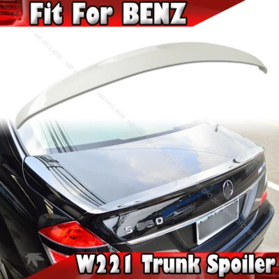 Alerón de maletero S400 color pintado #960 apto para Mercedes Benz Clase S W221 A EE. UU. Foto 1 de 4